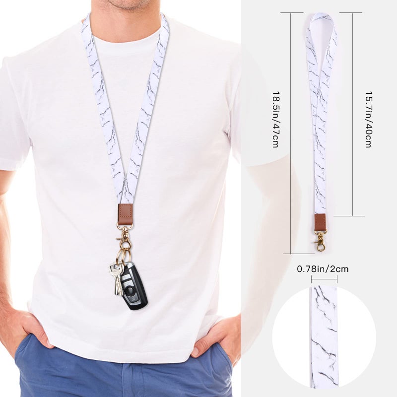 XCHIN Lanyards for Keys  Wrist Strap Lanyards  Keychain Lanyard for Women Men  Cool Long Lanyards & Cute Short Lanyards - Image 4
